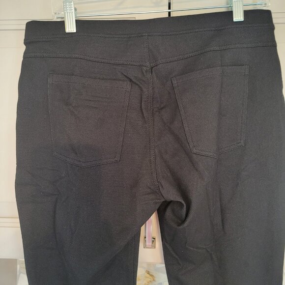 NWT No nonsense Black Ladies Stretch Skinny Leggings - Size Large - Picture 2 of 9